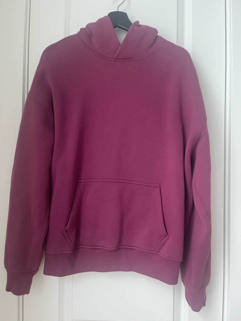 Abercrombie & Fitch Soft A&f Essentials Hoodie Purple Small